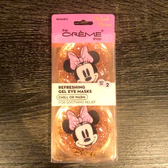 Minnie Mouse Refreshing Gel Eye Masks 2pk set NIB - Picture 1 of 2